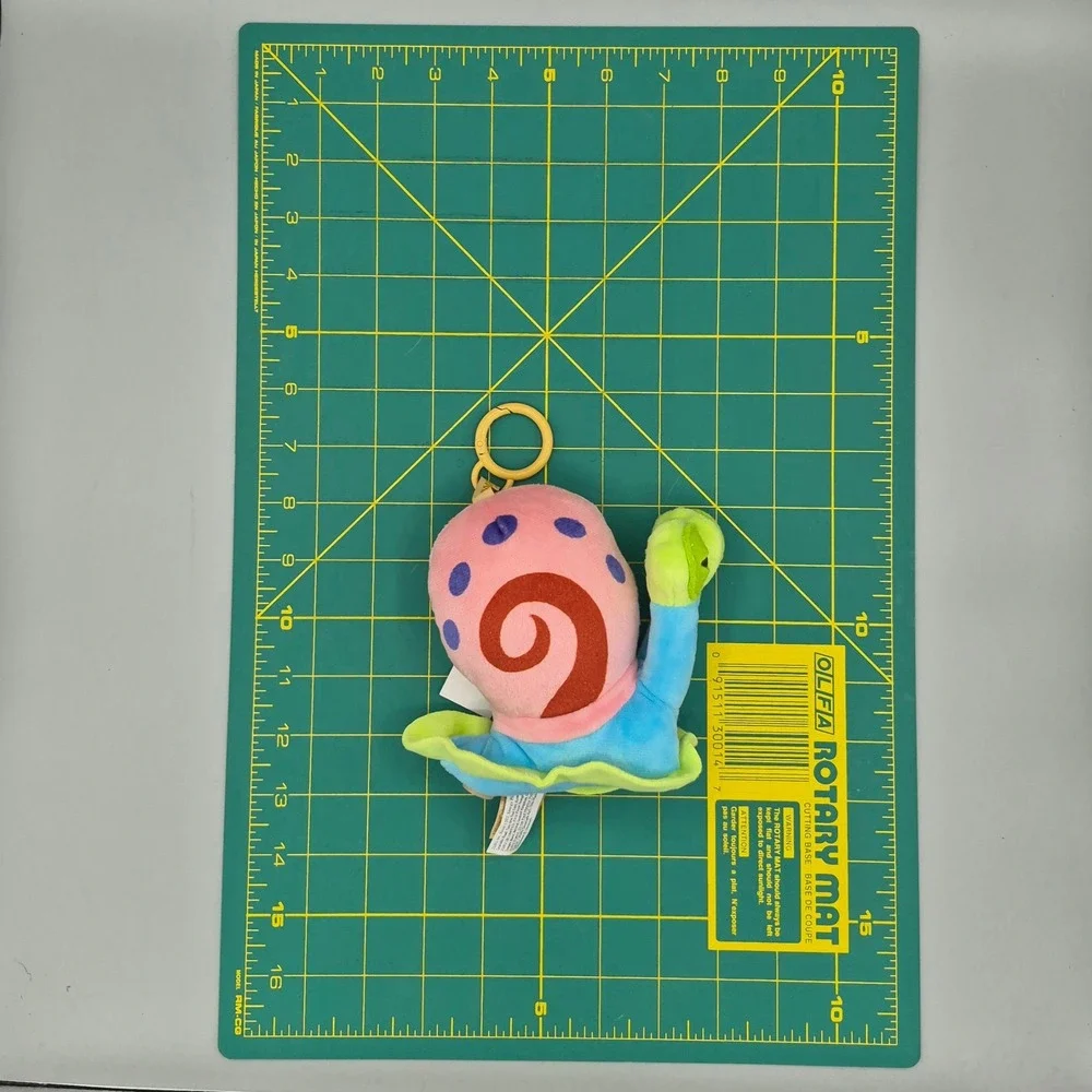 ZURU Fuggler x SpongeBob SquarePants Gary The Snail Plush Bag Charm 15756E NWT